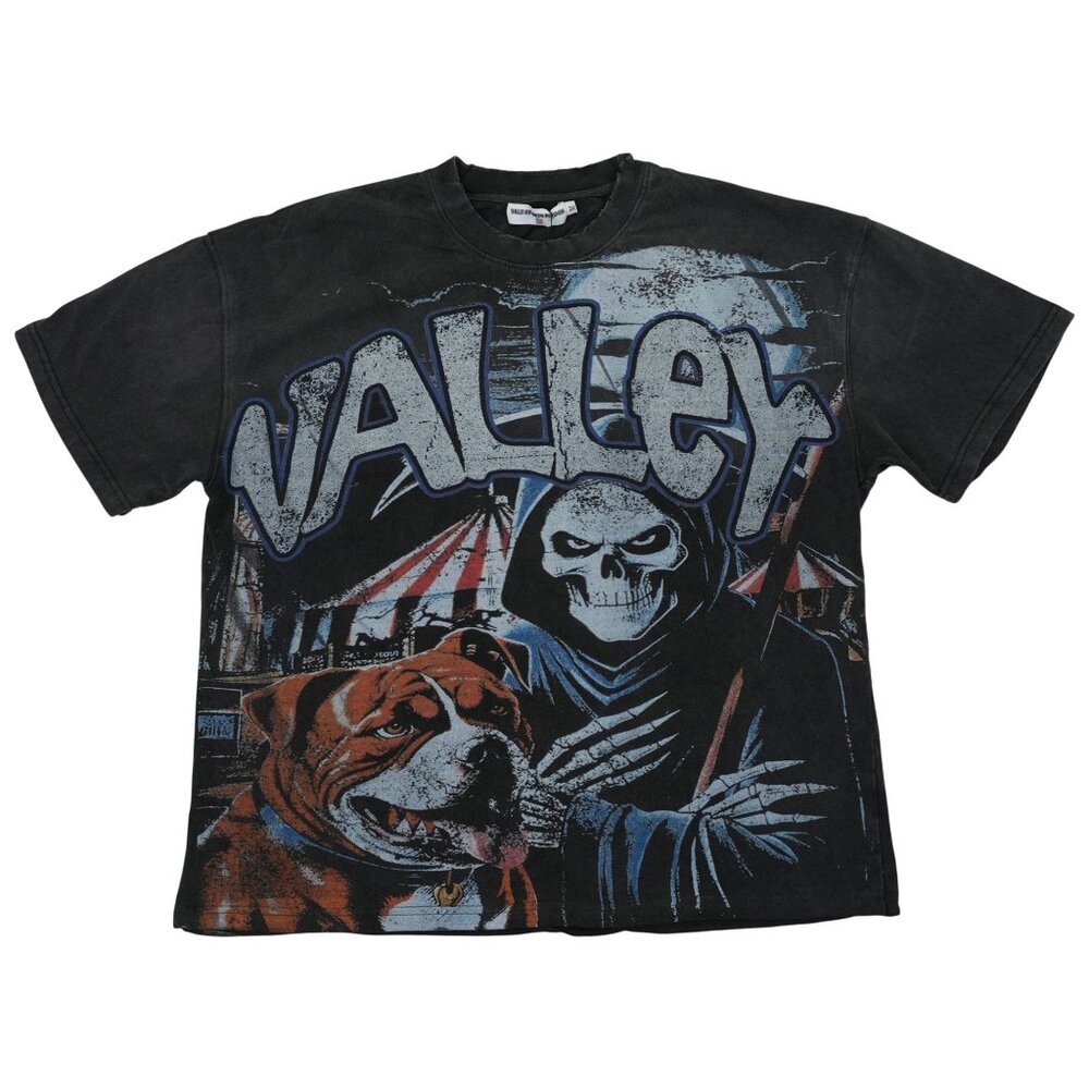 Vale Forever Grim Reaper T-Shirt Vintage Black
